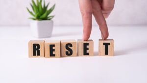 reset, mental health, new year